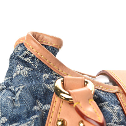 Louis Vuitton Monogram Denim Pleaty Blue 12 of 12
