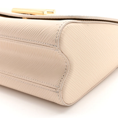 Louis Vuitton Epi Twist Braided Chain Shoulder Bag PM Quartz White 10 of 11