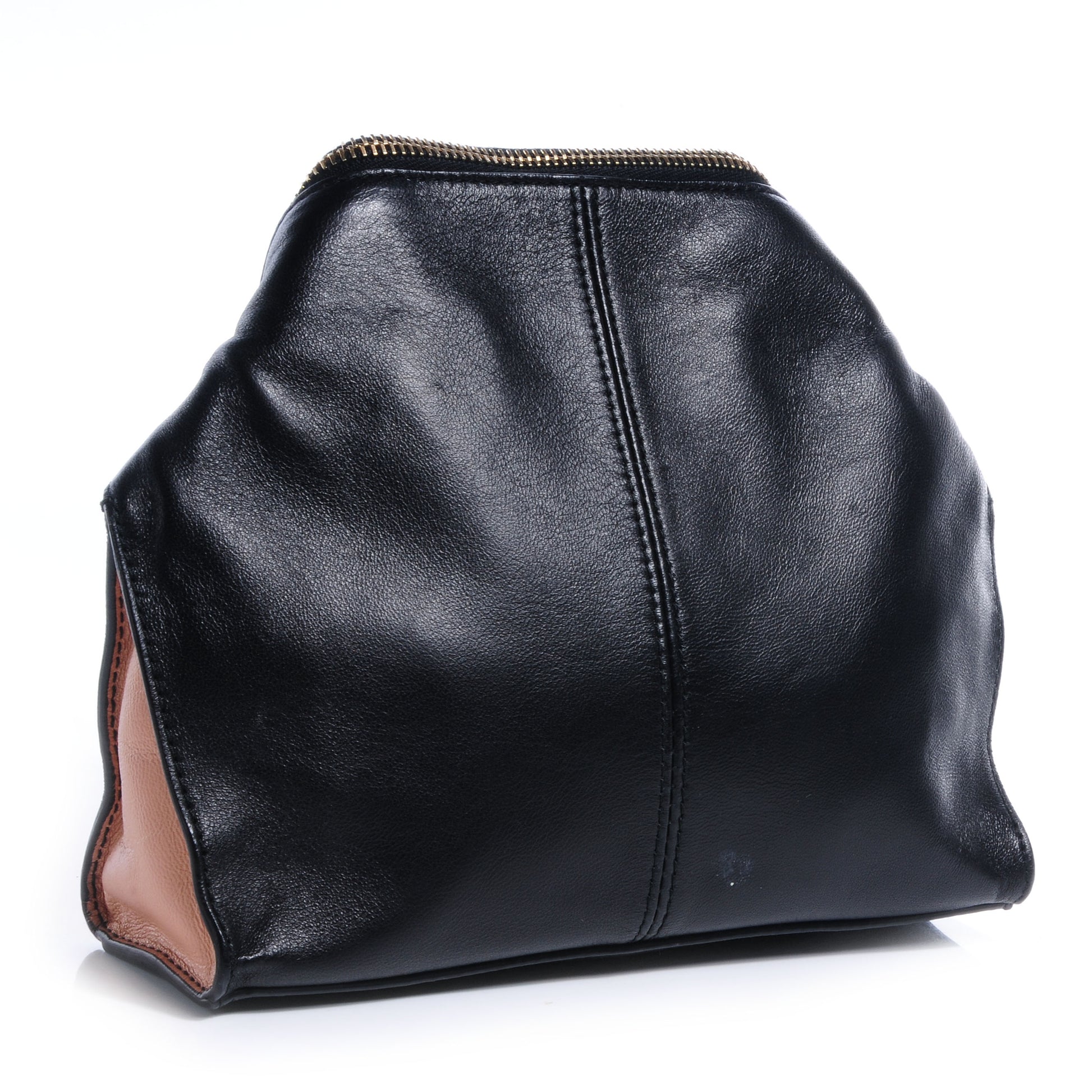 Alexander McQueen De Manta Cosmetic Case Blush Black 3 of 7