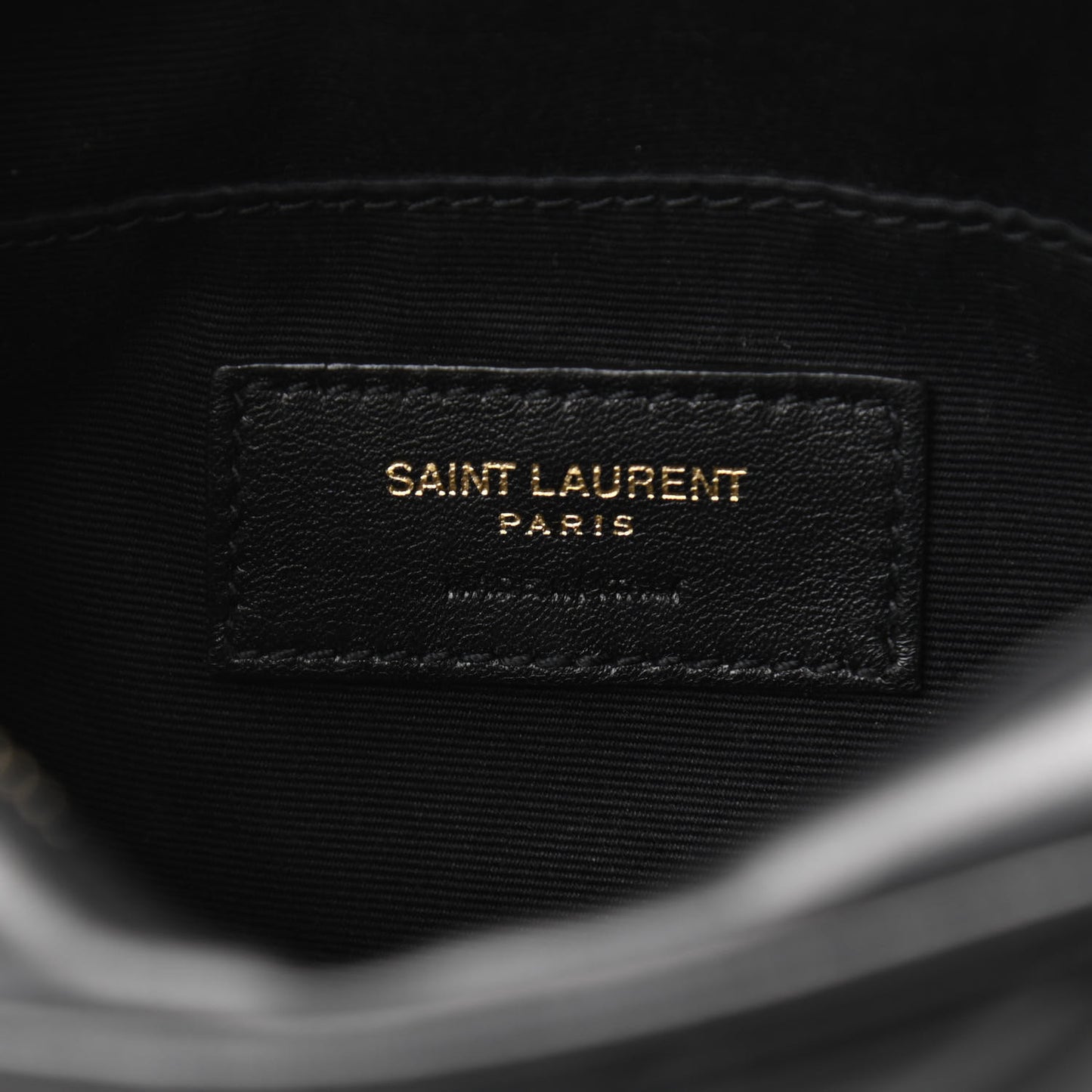 Calfskin Matelasse Monogram Lou Belt Bag Black