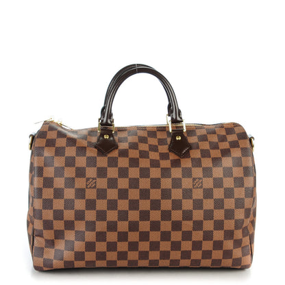 Louis Vuitton Damier Ebene Speedy Bandouliere 35 1 of 6