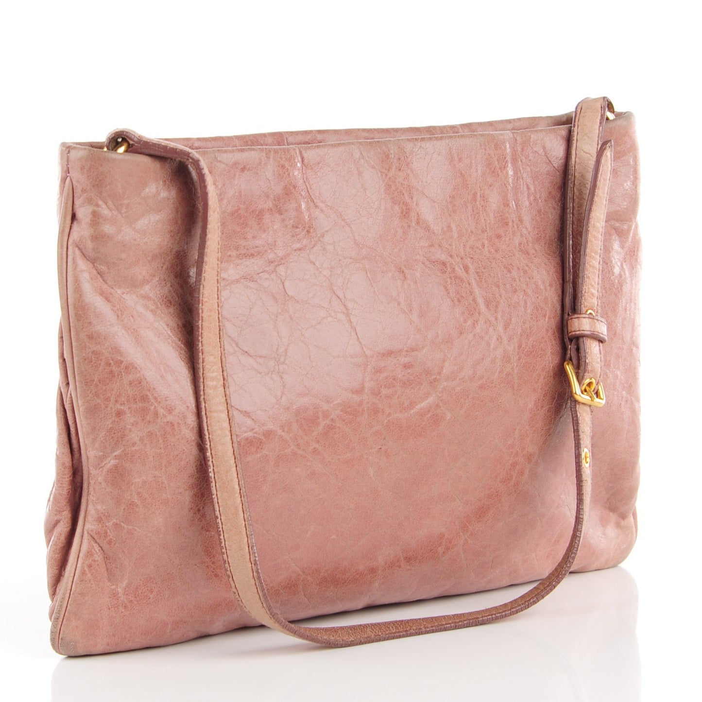 Vitello Shine Charm Pochette Mughetto