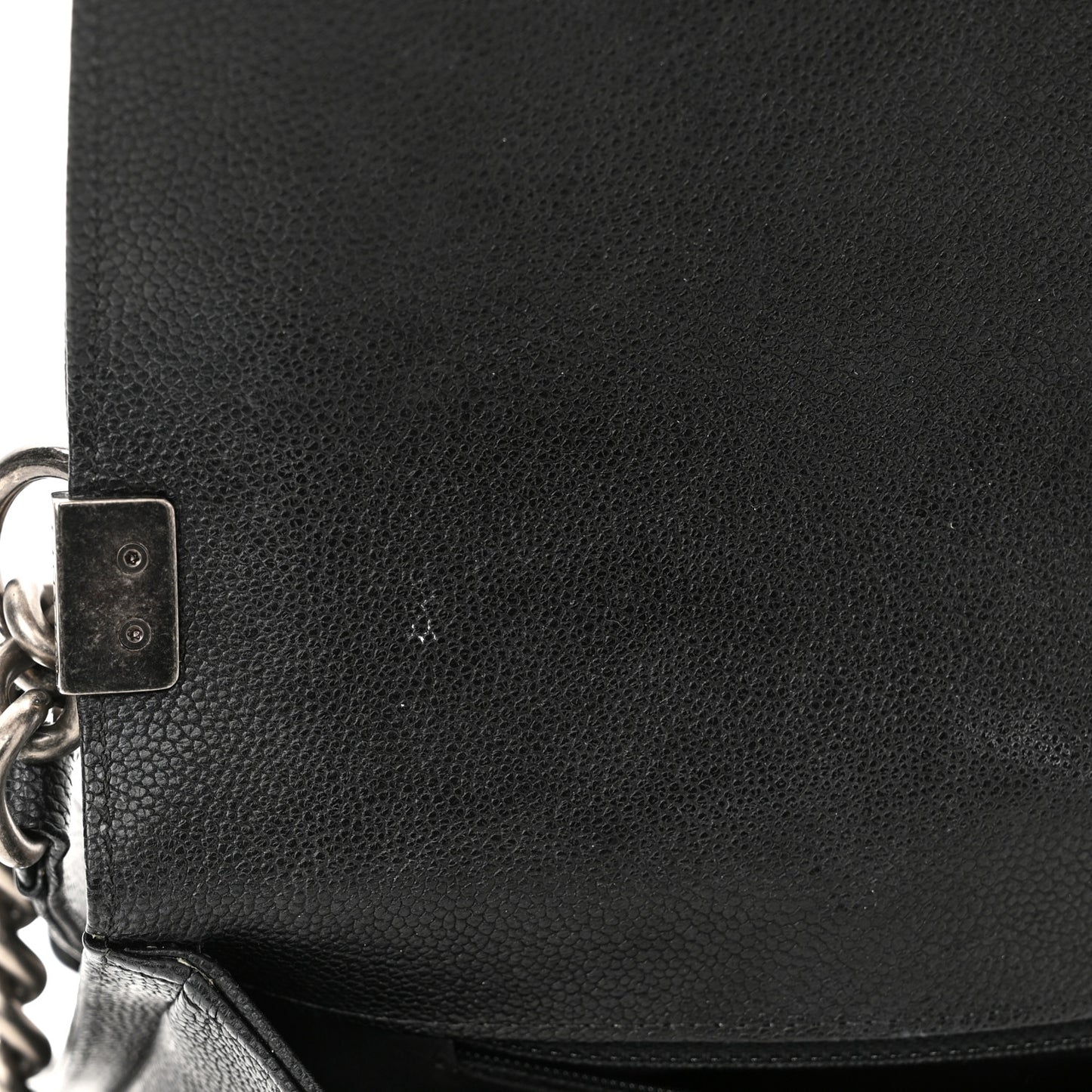 Caviar Quilted New Medium Boy Flap Black