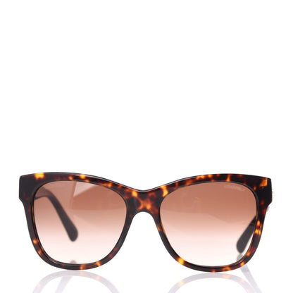 Chanel Acetate Runway Square Sunglasses 5380 Dark Tortoise 2 of 8