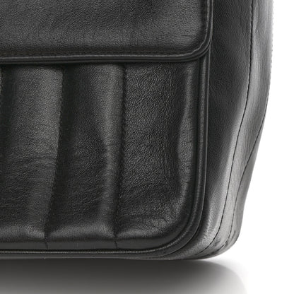 Chanel Lambskin Vertical Quilted Kelly Flap Bag Black 12 of 13