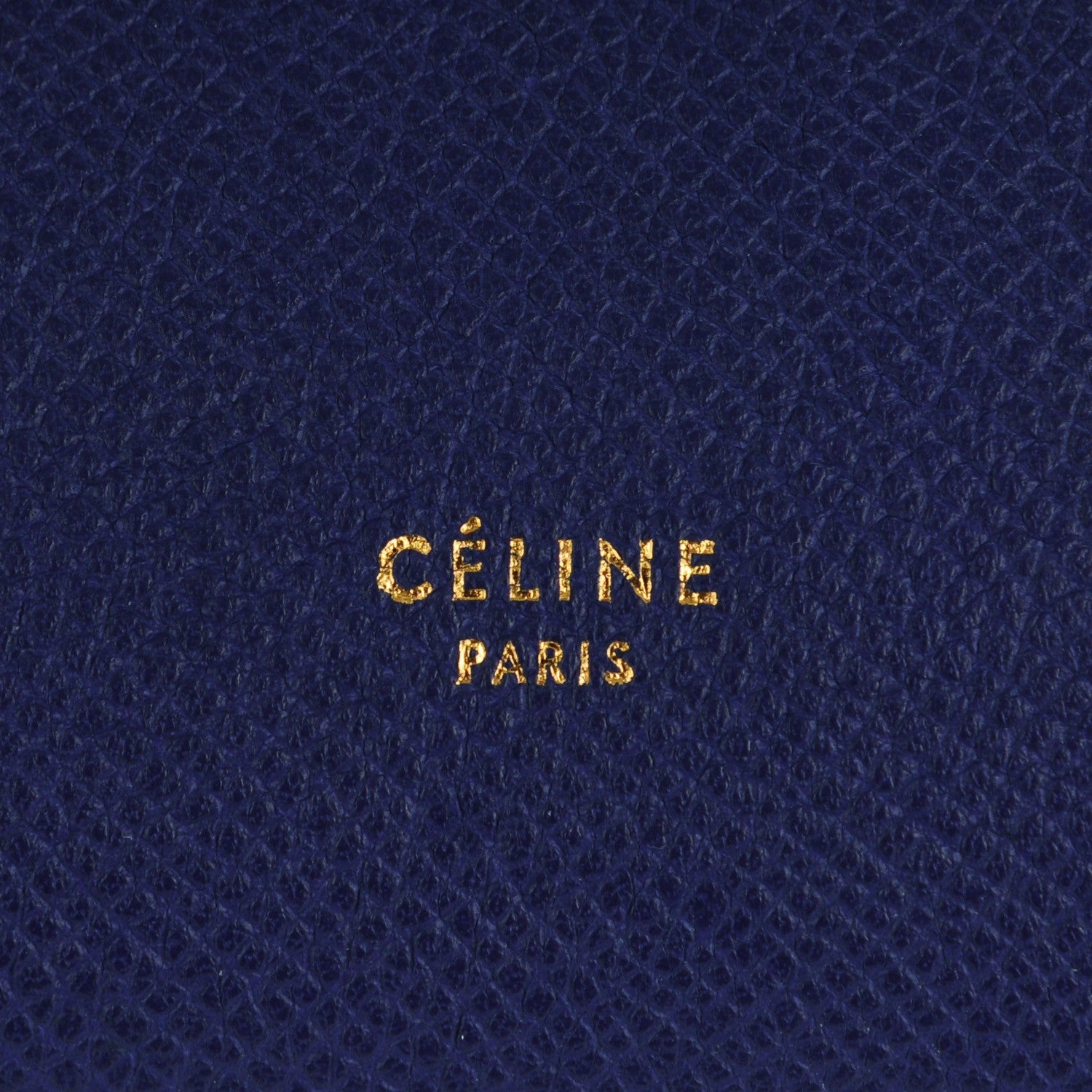 Celine Grained Calfskin Mini Belt Bag Indigo 6 of 8