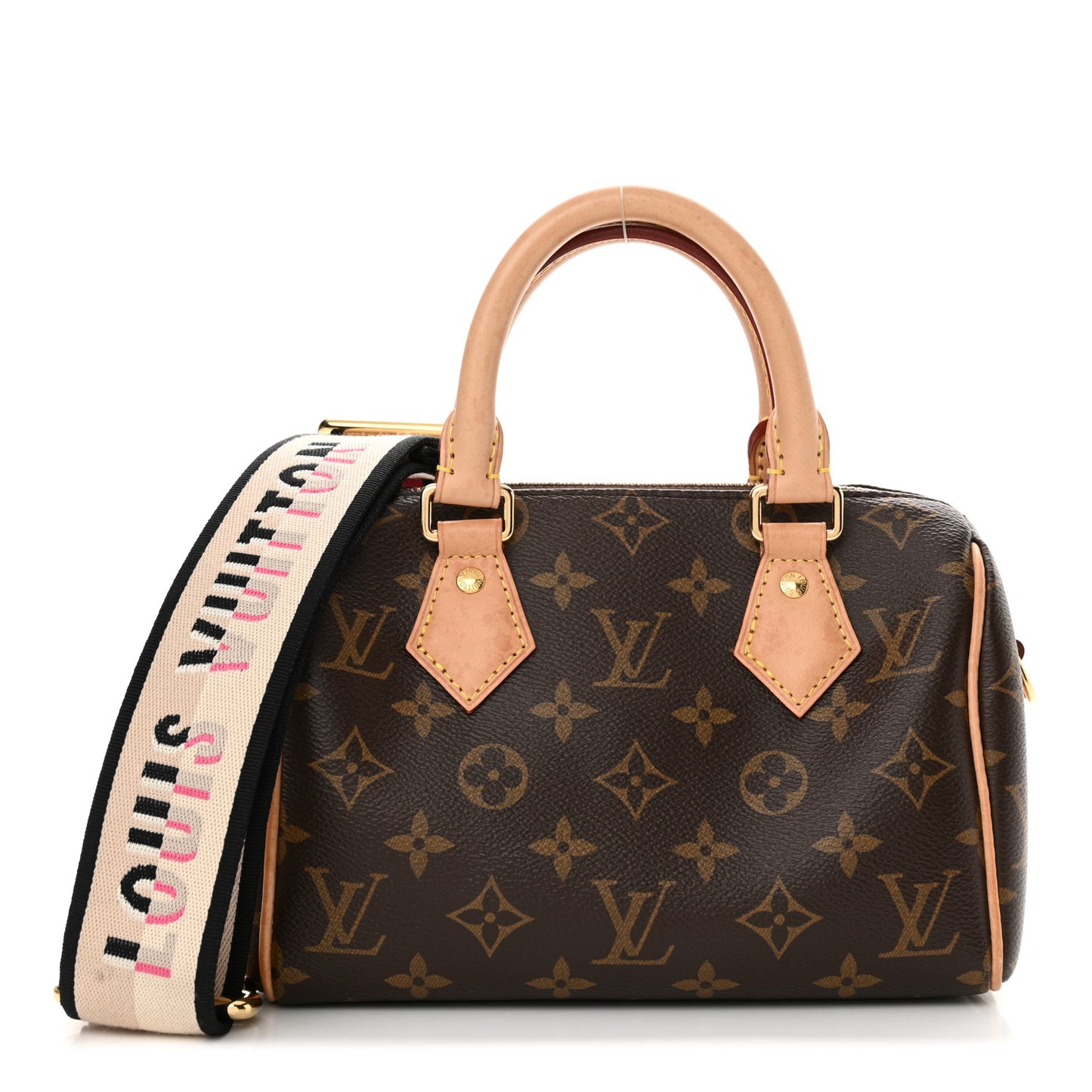 Monogram Speedy Bandouliere 20 Black