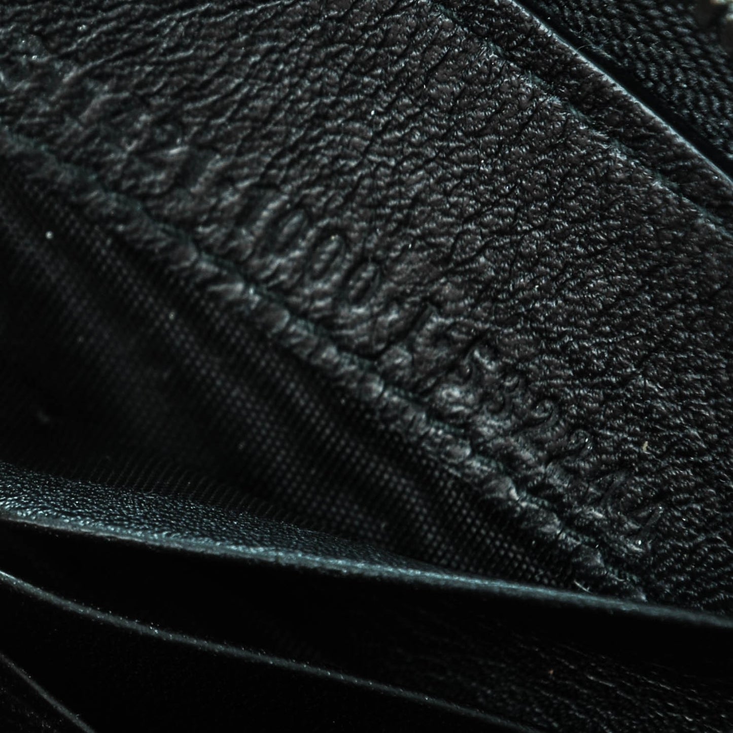 Calfskin Papier Continental Zip Around Wallet Black