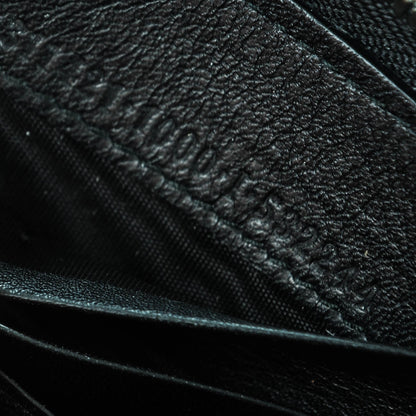 Balenciaga Calfskin Papier Continental Zip Around Wallet Black 8 of 8