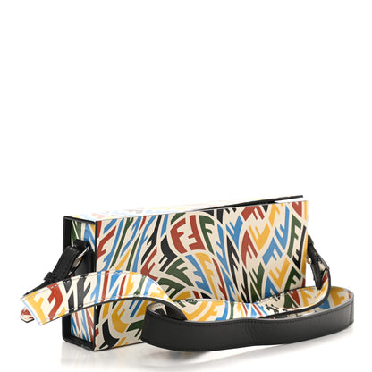 Fendi X SARAH COLEMAN Vitello Grace Light FF Vertigo Horizontal Box White Ice Multicolor 3 of 10