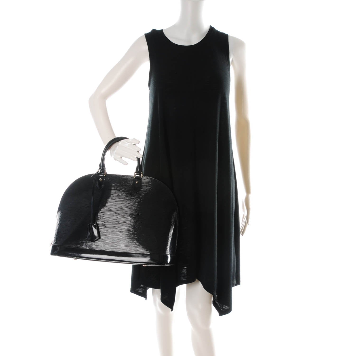 Louis Vuitton Electric Epi Alma GM Black 2 of 8