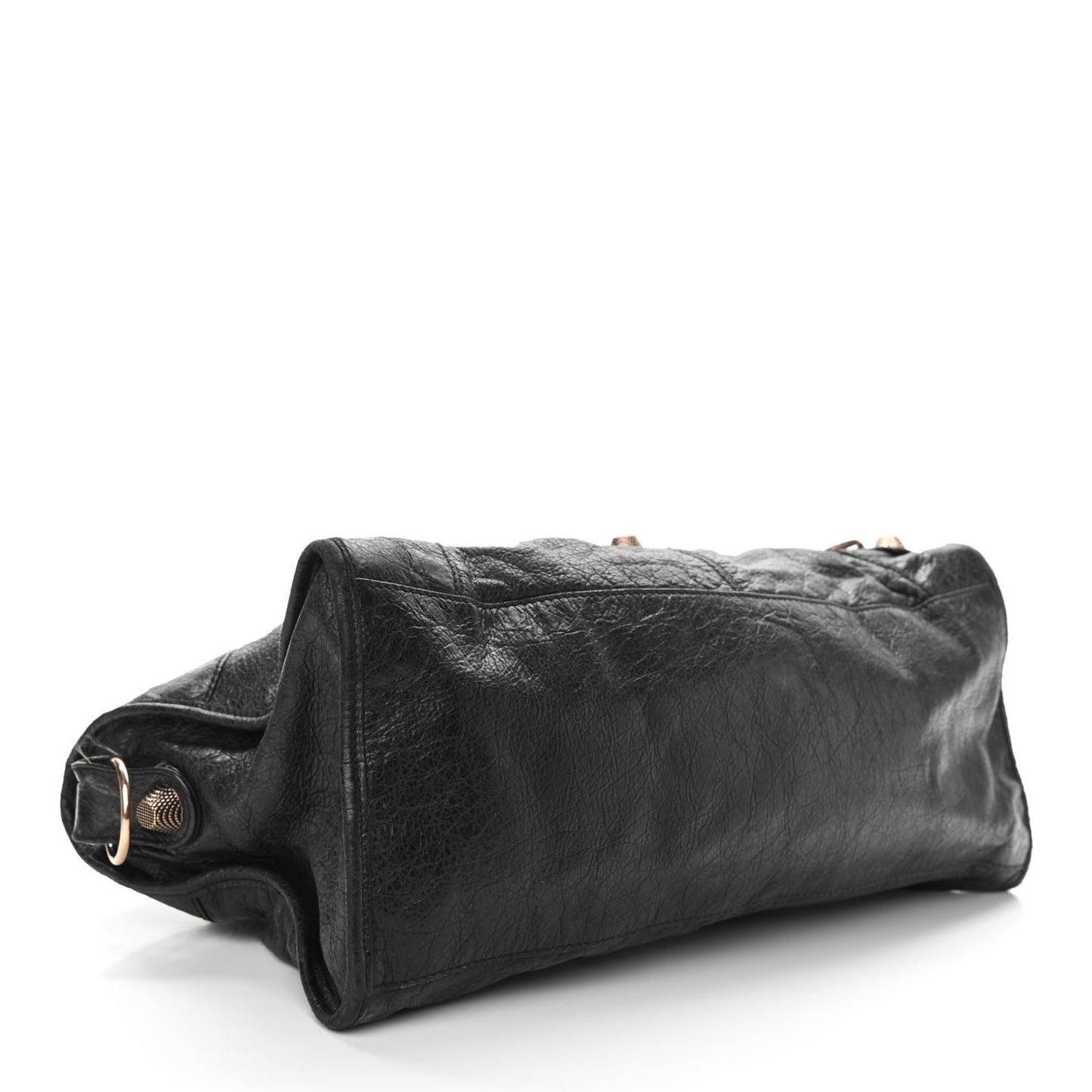 Agneau Giant 21 Rose Gold Hardware Part Time Black