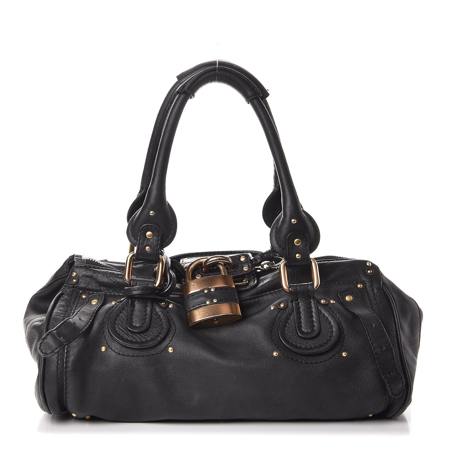 Chloe Calfskin Medium Paddington Satchel Black 1 of 14