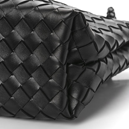 Bottega Veneta Nappa Intrecciato Small Andiamo Shoulder Bag Black 8 of 8