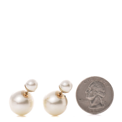 Christian Dior Pearl Mise En Dior Tribal Earrings 2 of 4