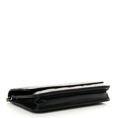 Chanel Caviar Quilted Wallet on Chain WOC Black 4 of 15