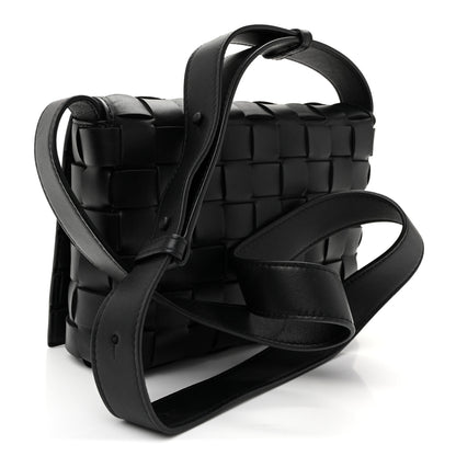Bottega Veneta Nappa Intrecciato Orto Messenger Bag Black 3 of 10