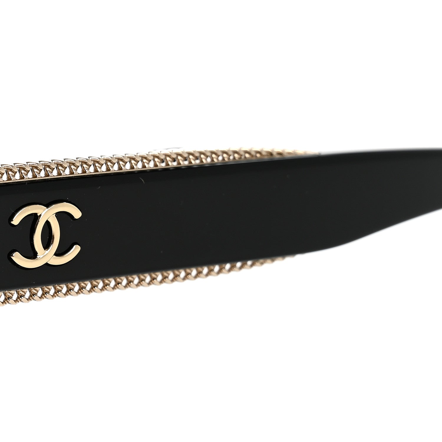 Chanel Acetate Oval Sunglasses 5515 Black 7 of 9
