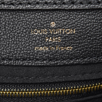Louis Vuitton Cuir Plume Very Hobo Black 6 of 10