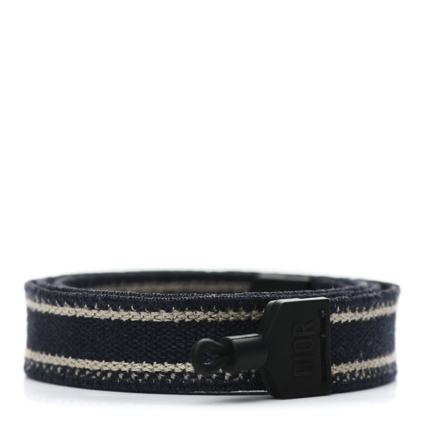 Canvas Embroidered Sunglasses Cord Navy Blue
