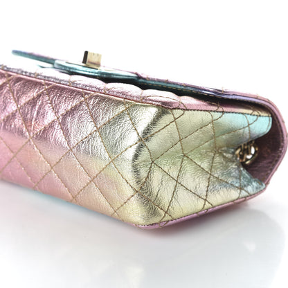 Chanel Metallic Goatskin Quilted Mini 2.55 Reissue Flap Multicolor 7 of 11