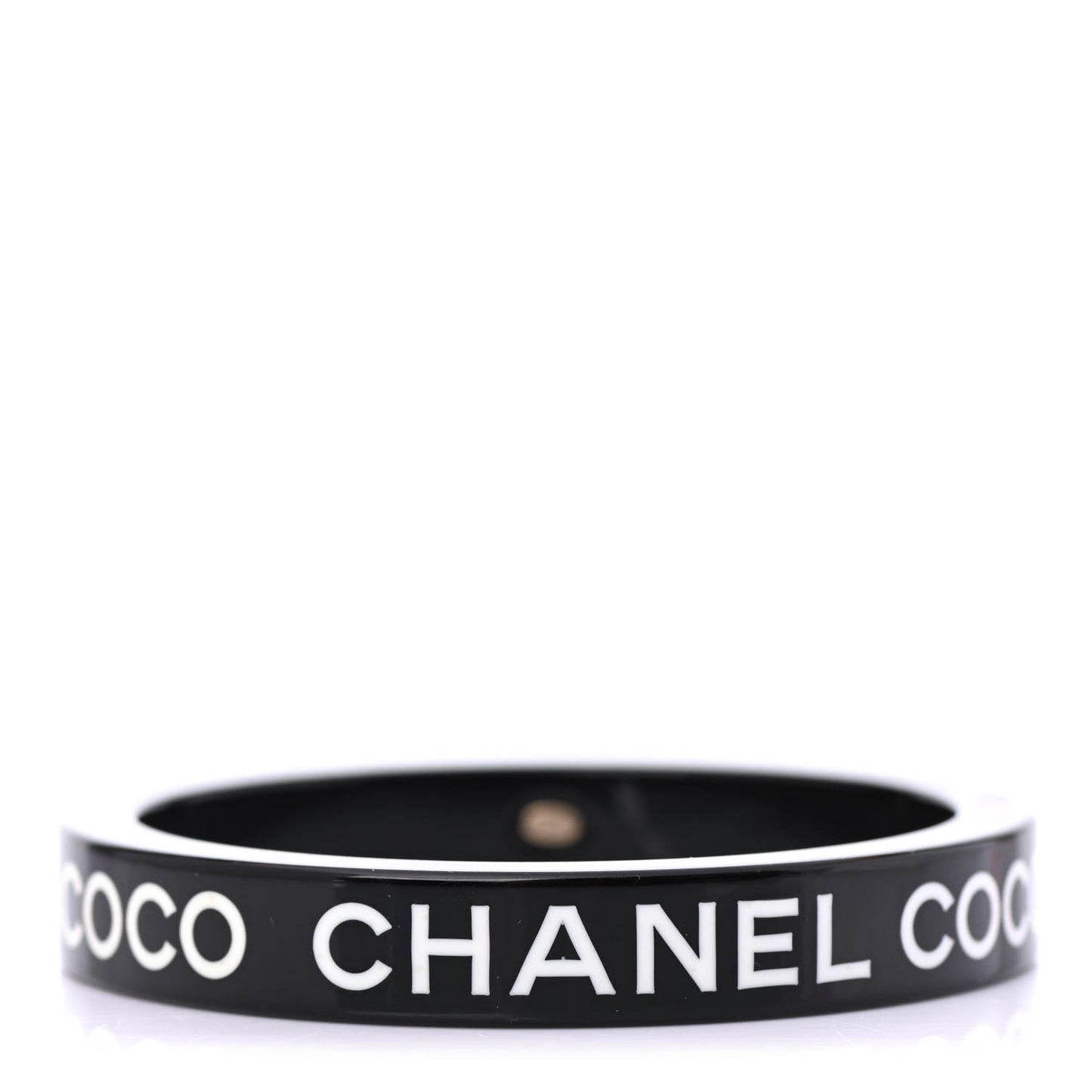 Resin Coco Bangle Black