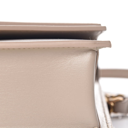 Saint Laurent Smooth Calfskin Monogram Medium Sulpice Shoulder Bag Light Natural 11 of 18