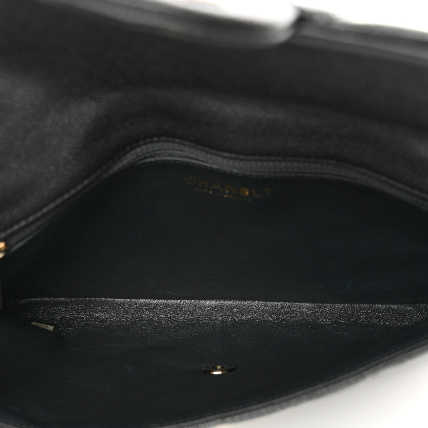 Chanel Caviar Quilted Flap Clutch Black 5 of 7