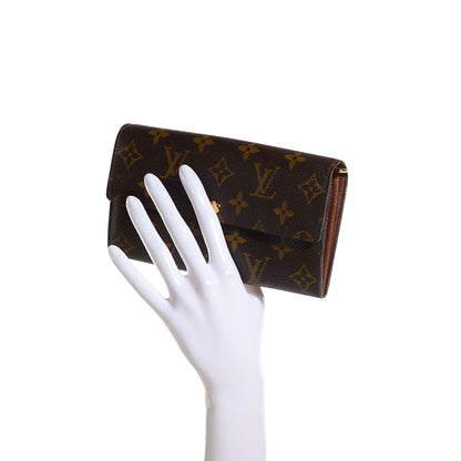 Louis Vuitton Monogram Sarah Wallet 2 of 7