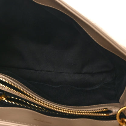 Saint Laurent Calfskin Y Quilted Monogram Medium Loulou Chain Satchel 5 of 10