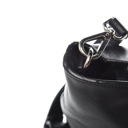 Prada Soft Calf Shopping Tote Black 10 of 13