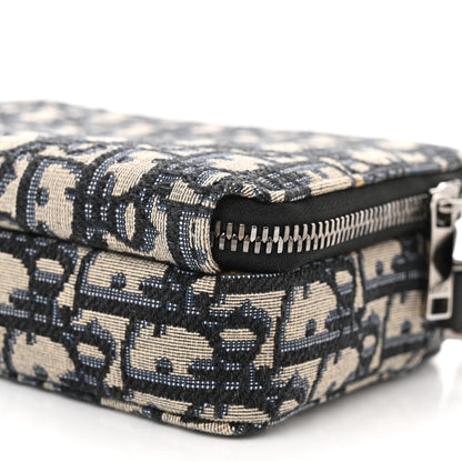 Christian Dior Oblique Pouch Beige Black 11 of 14