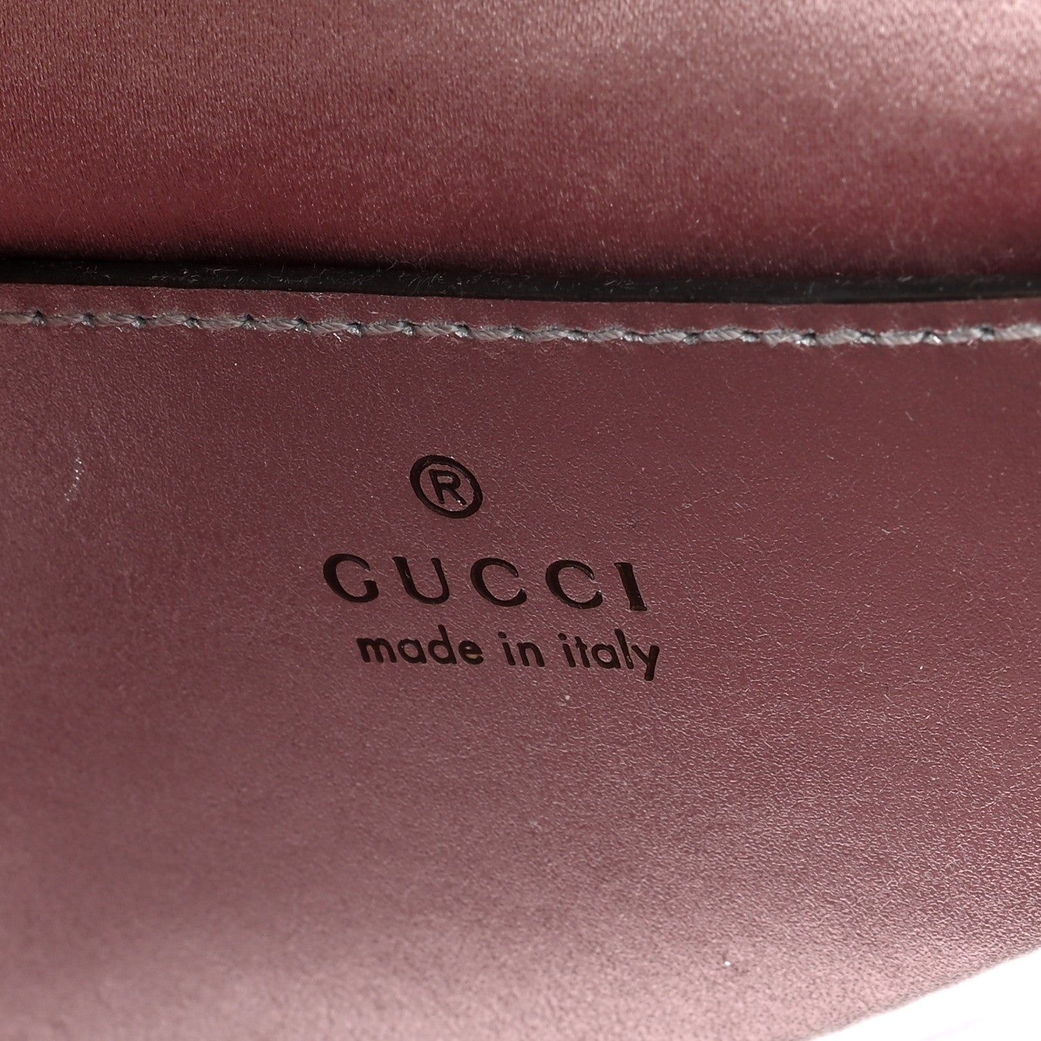 Gucci Iridescent Nappa Chevron Matelasse Mini GG Marmont Shoulder Bag Iridescent Escape Pink 6 of 9
