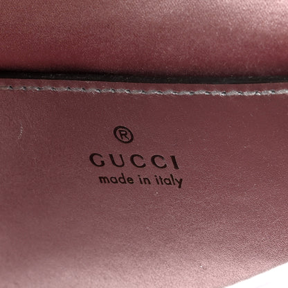 Gucci Iridescent Nappa Chevron Matelasse Mini GG Marmont Shoulder Bag Iridescent Escape Pink 6 of 9