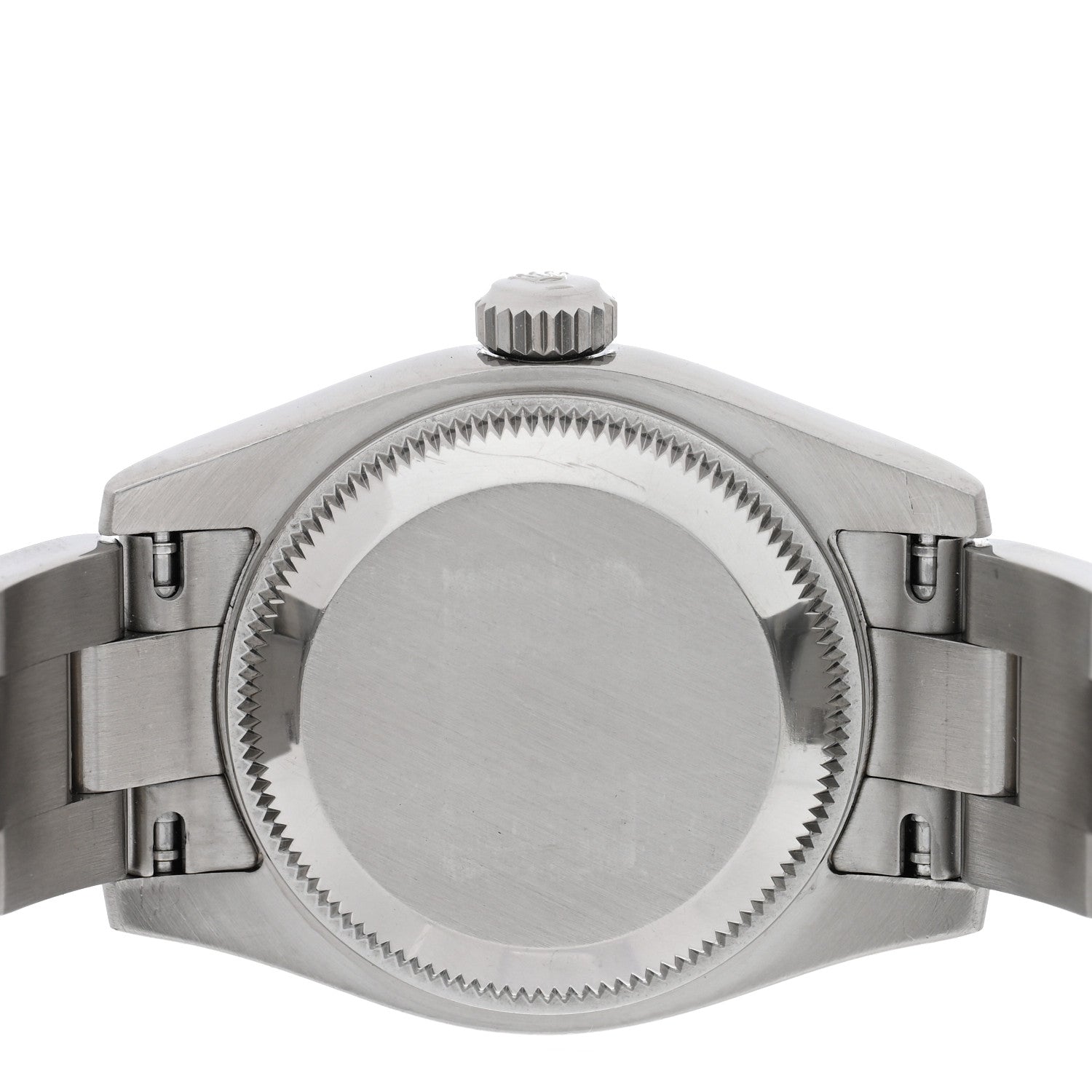 Rolex Stainless Steel 26mm Oyster Perpetual Watch Black 176200 4 of 4