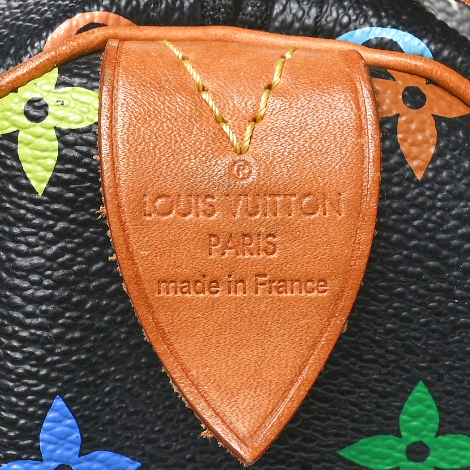 Louis Vuitton Monogram Multicolor Speedy 30 Black 6 of 10