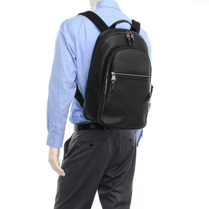 Louis Vuitton Damier Infini Michael Backpack Black 2 of 7