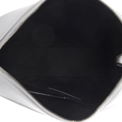 Saint Laurent Calfskin Small Lou Camera Bag Icy White 5 of 10