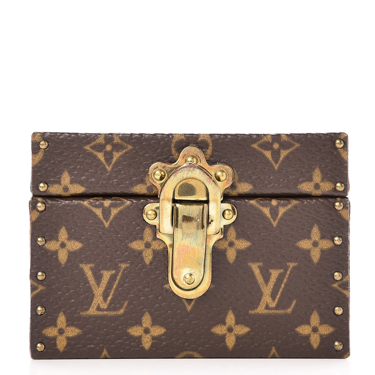 Monogram Ring Box Mini Trunk Case