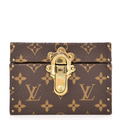 Louis Vuitton Monogram Ring Box Mini Trunk Case 1 of 8