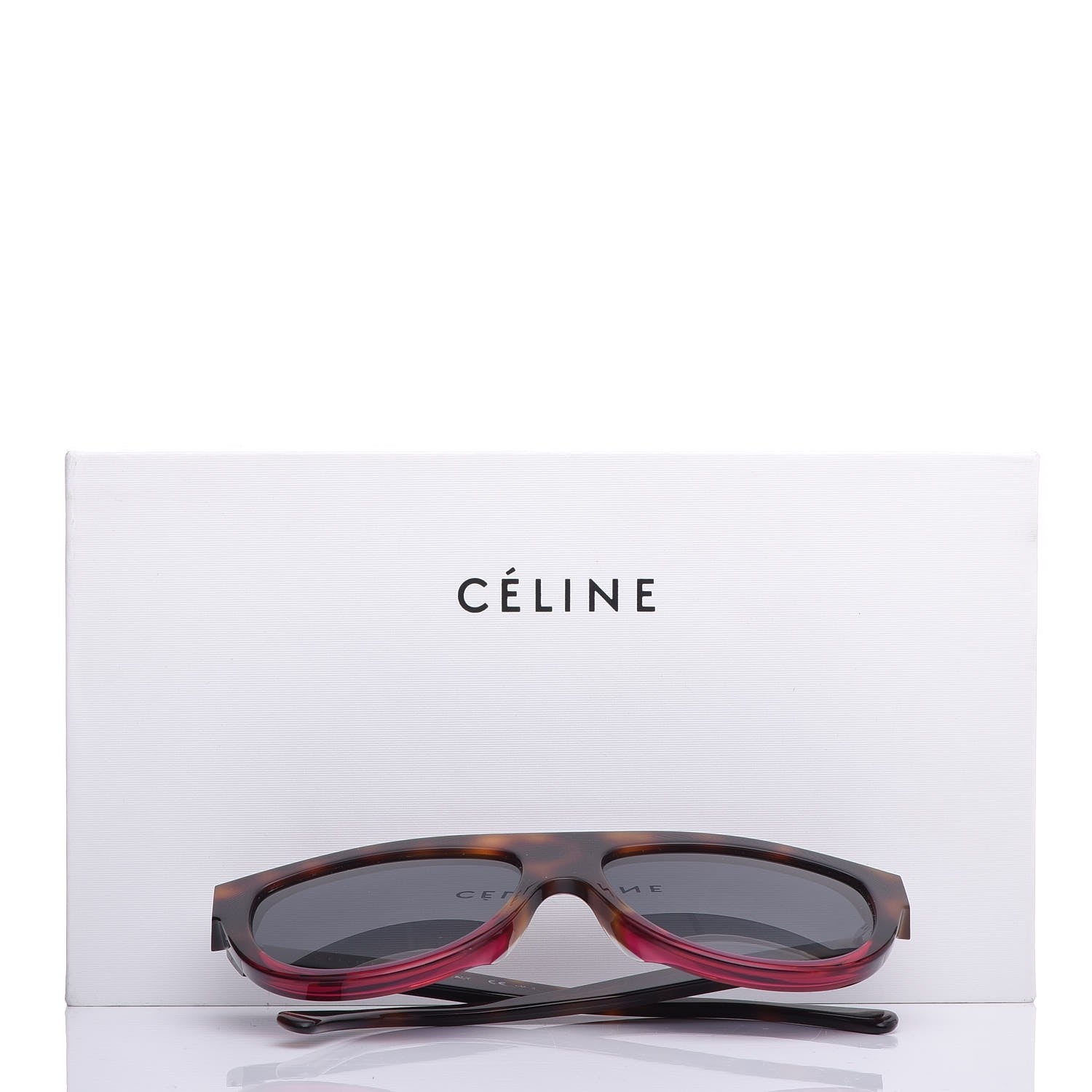 Celine Shadow Sunglasses CL 41026/S Havana Fuchsia 8 of 8