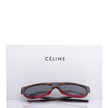 Celine Shadow Sunglasses CL 41026/S Havana Fuchsia 8 of 8