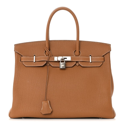 Hermes Togo Birkin 35 Gold 1 of 14