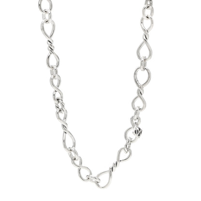 David Yurman Sterling Silver Medium Continuance Chain Necklace 1 of 4