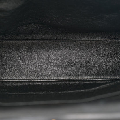 Chanel Lambskin Quilted Small Kisslock Bag Black 5 of 11