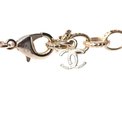 Chanel Graduated Pearl CC Long Necklace Gold 4 of 5