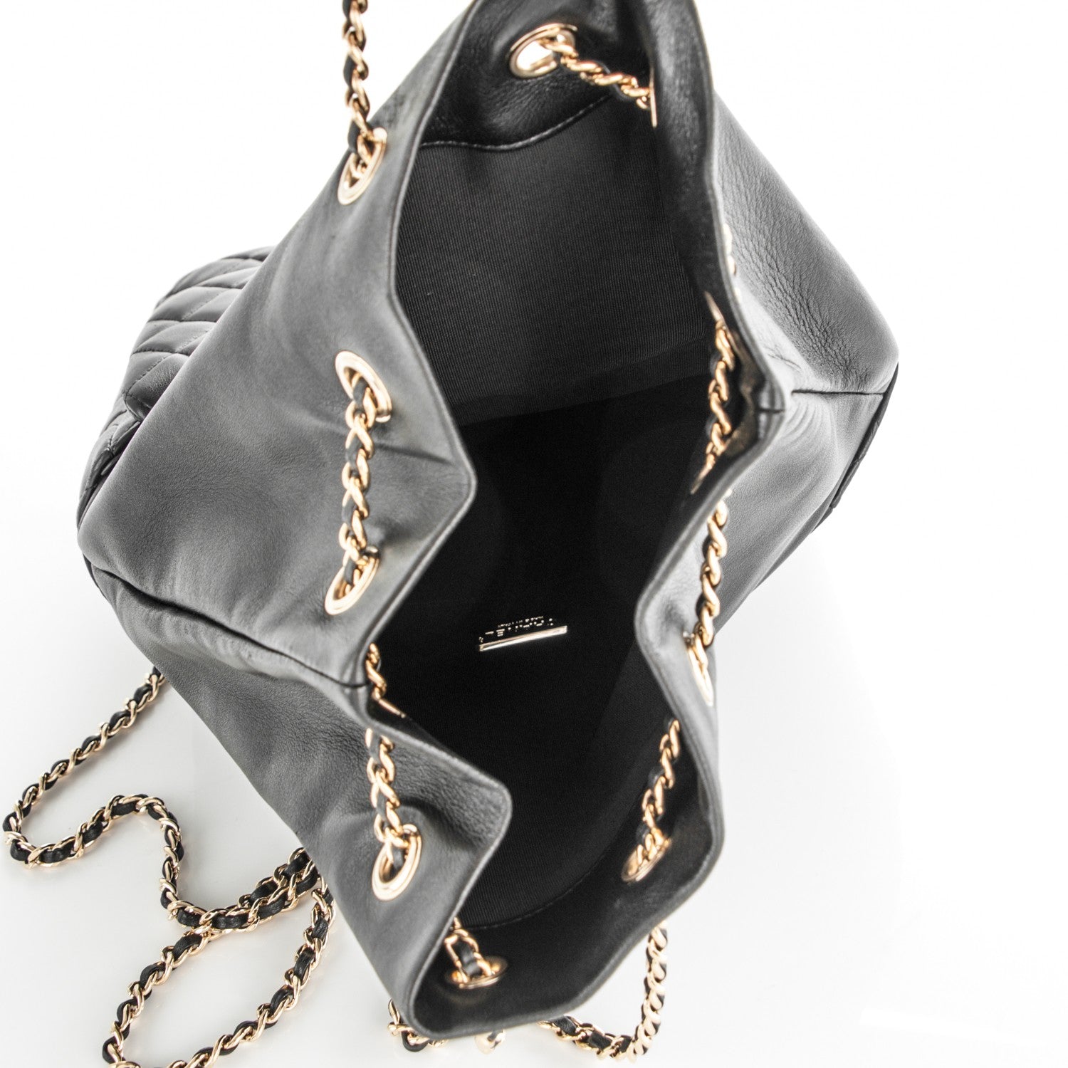 Chanel Lambskin Quilted Large In Seoul Backpack Navy 5 of 7