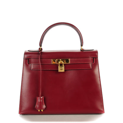 Hermes Box Kelly Sellier 28 Rouge H 1 of 18