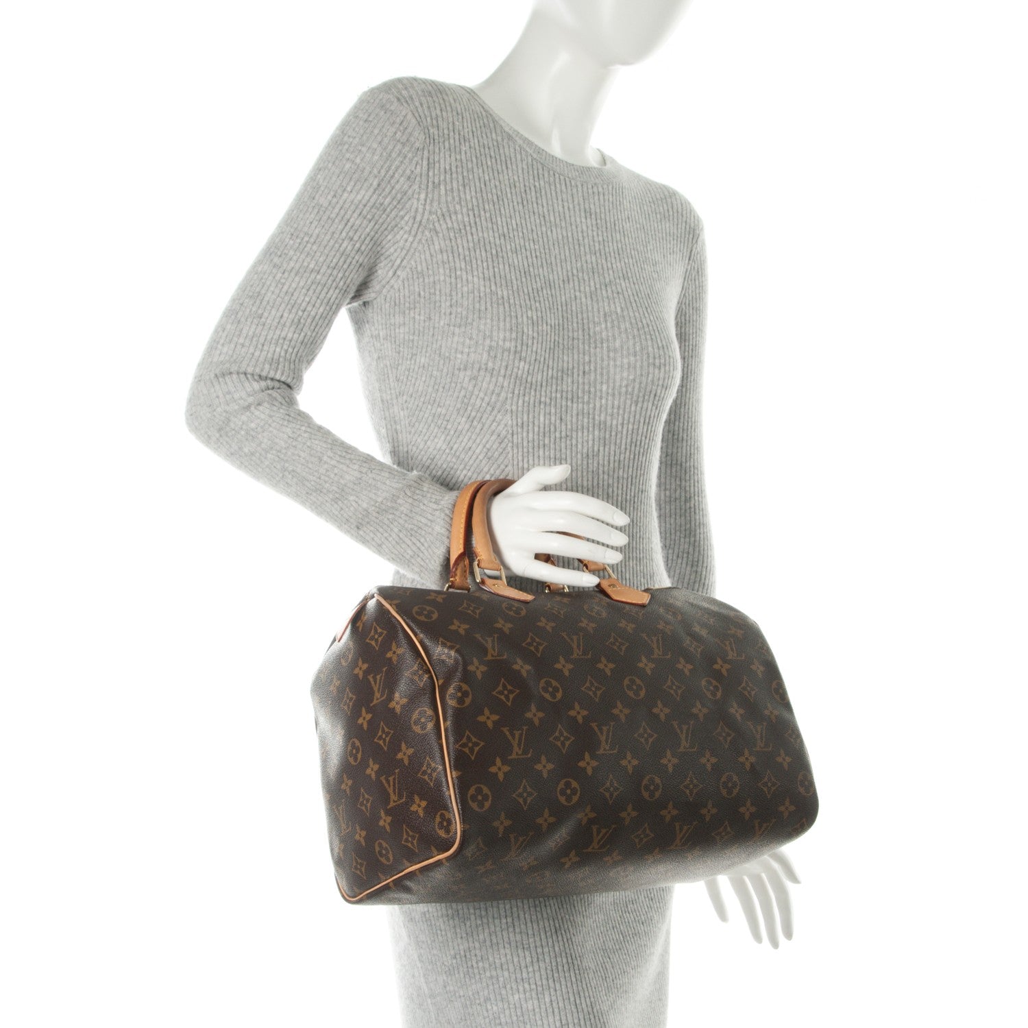 Louis Vuitton Monogram Speedy 35 2 of 9