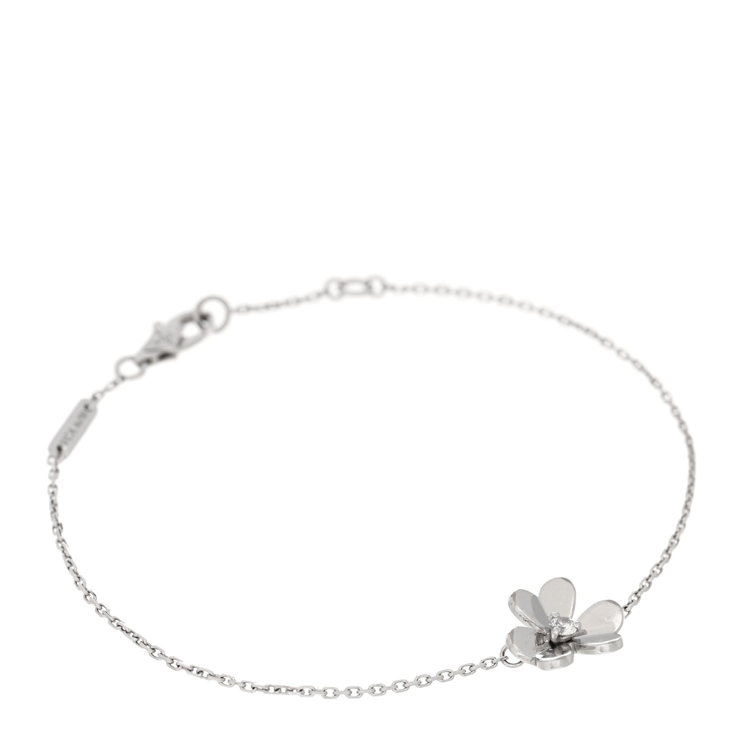 18K White Gold Diamond Mini Frivole Bracelet